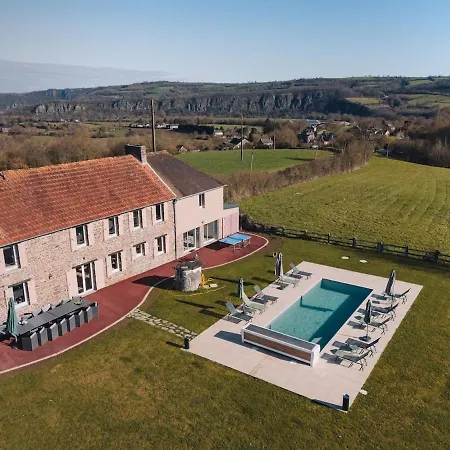 De Charme -14 Personnes - Piscine Chauffee - * 克莱西