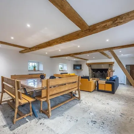 De Charme -14 Personnes - Piscine Chauffee - * 克莱西