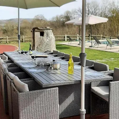 Feriehus De Charme -14 Personnes - Piscine Chauffee - *